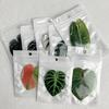 Fridge Magnet Stickers Simulate Leaves Shape Message Memo Paper Fixed For Home Office Work Education Supplies