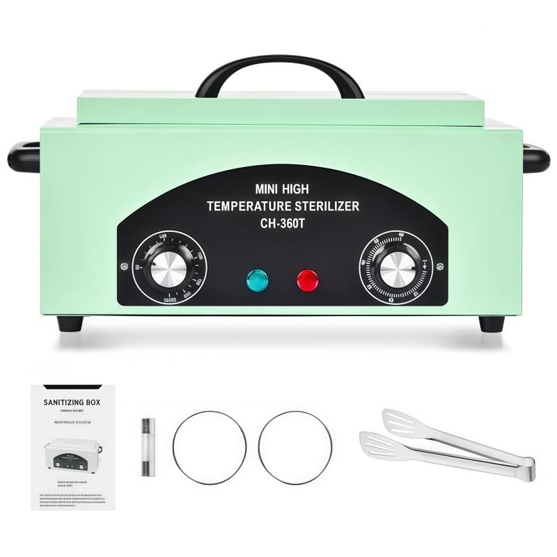Sterilizer Cabinet Dry Heat Tool Disinfection Box for Nail Salon Dental Barber Shop High Temperature Cleaning Machine Metal Tool