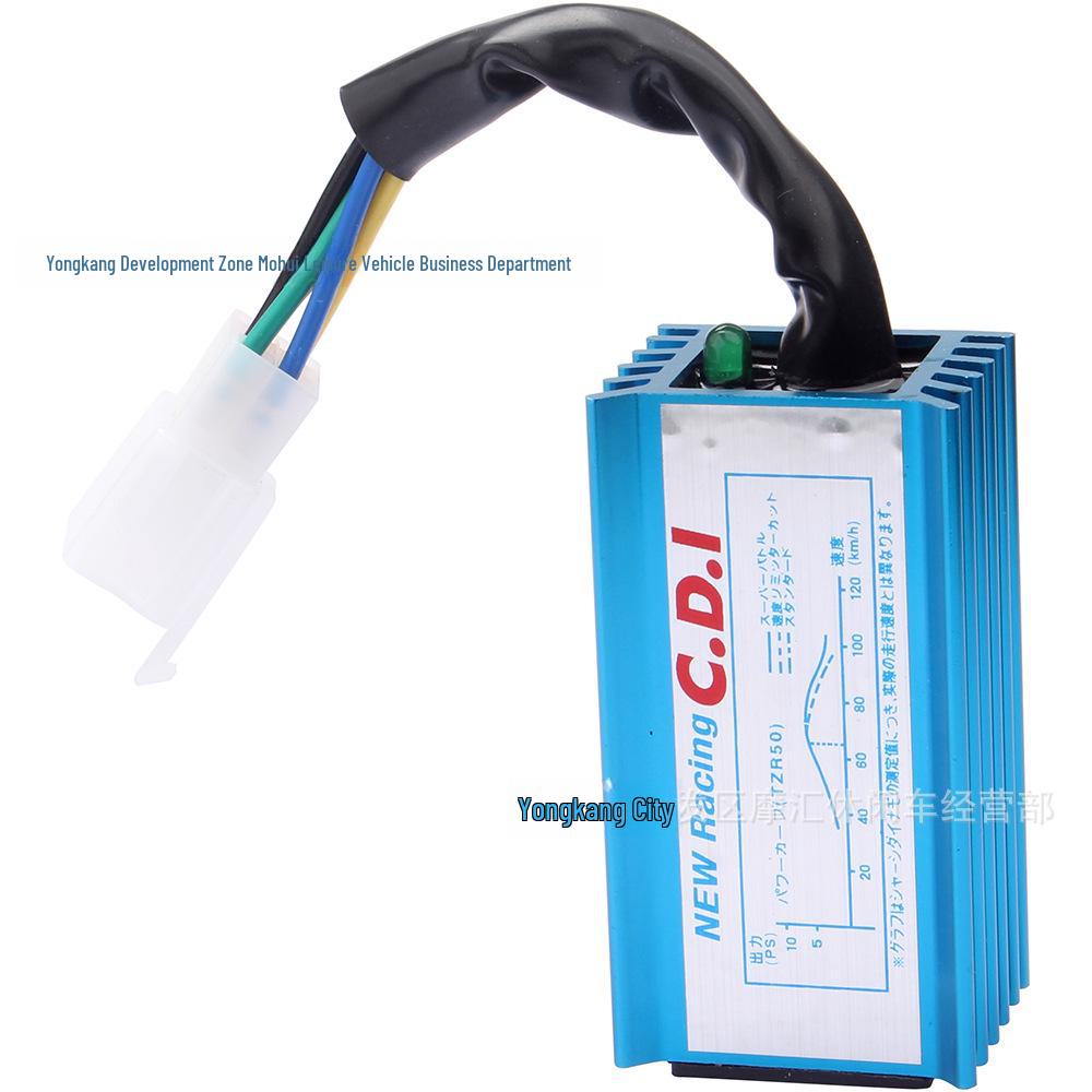 

Синий модифицированный внедорожный квадроцикл ATV 50CC-125CC с пятиконтактной катушкой CDI зажигания Motorcycle Ignition