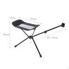 Adjustable Foot Rest for Folding Camping Chair 17.7-29inch Accessory Beach Chairs Lightweight