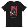 JIM THORPE Athlete Graphic Tee Shirt Black Unisex T-shirt