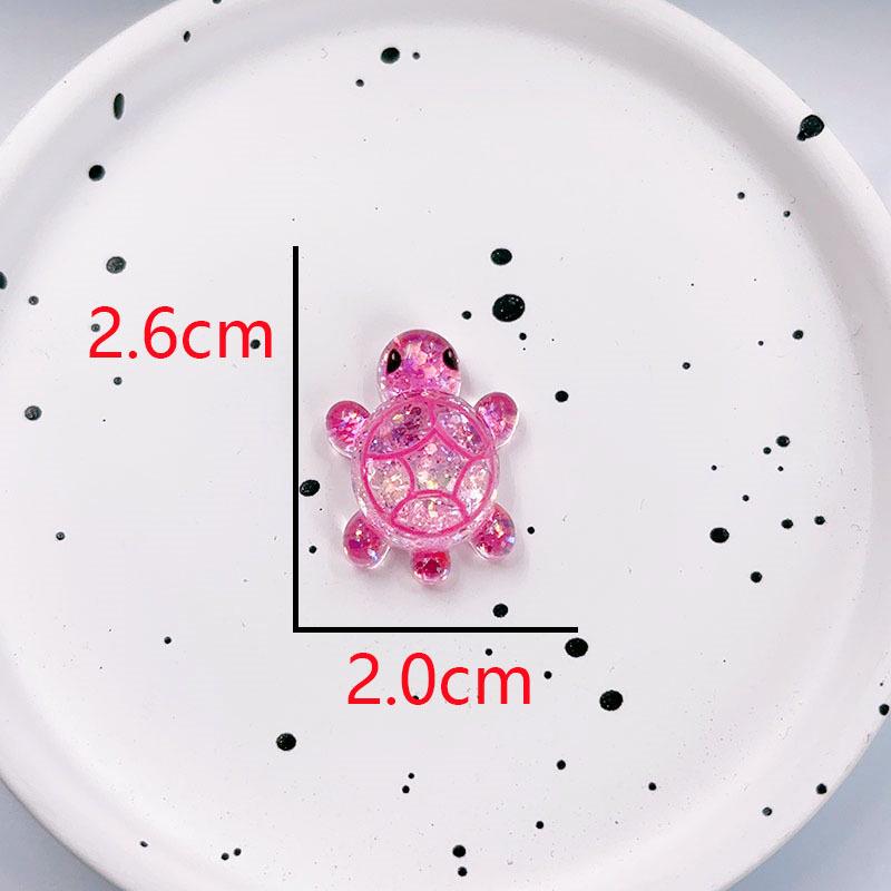 Flashing Resin Luminous Turtle Ornaments - Large & Small DIY Accessories