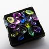 Natural Mixed Color Sapphire Loose Gemstone 10.58 ct Lot Pear Cut September Birthday Birthstone