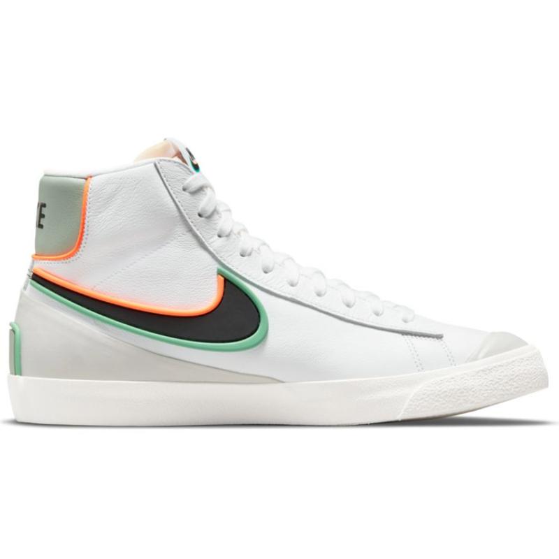 Nike Blazer Mid 77 Infinite White Roma Green Sneakers Skateboard Shoes DA7233-104