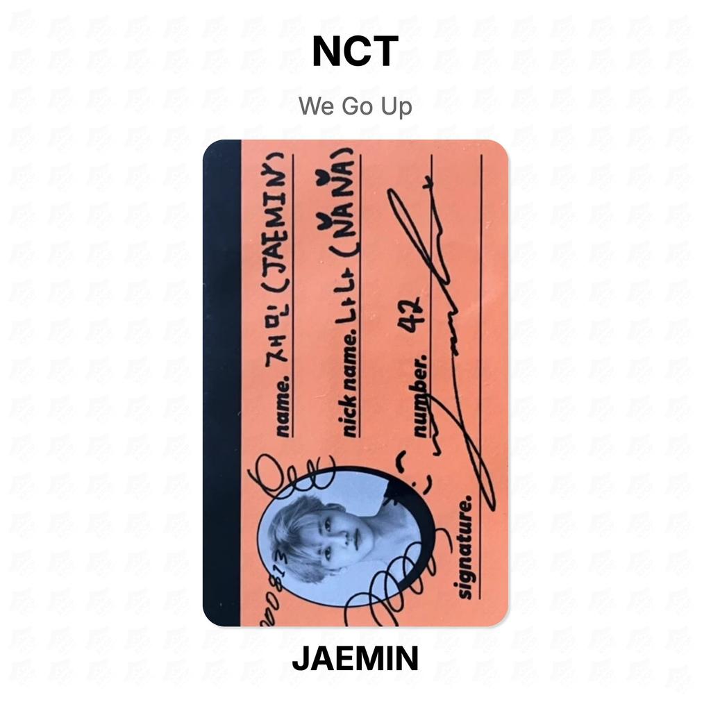 NCT We Go Up Official Photocard