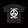 Gauze Equalizing Distort T Shirt Crust Punk Hardcore Vintage G.I.S.M. Death Side S.O.B. Systematic Death The Stalin Infest Comes Riistetyt