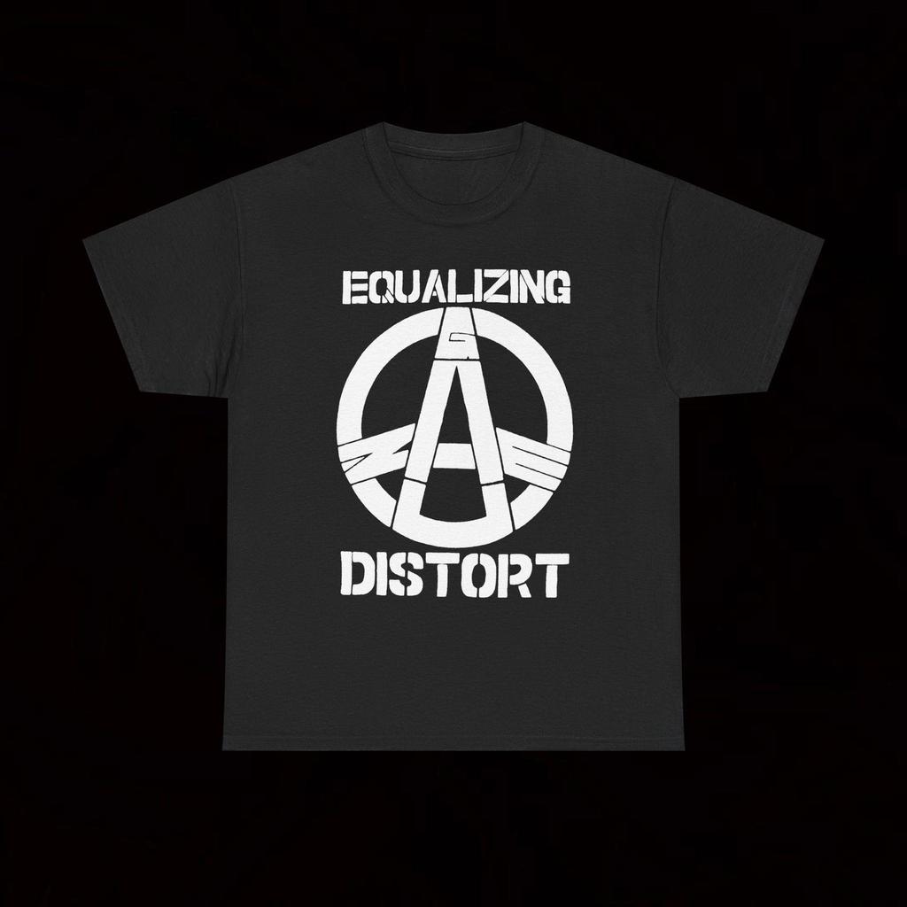 Gauze Equalizing Distort T Shirt Crust Punk Hardcore Vintage G.I.S.M. Death Side S.O.B. Systematic Death The Stalin Infest Comes Riistetyt