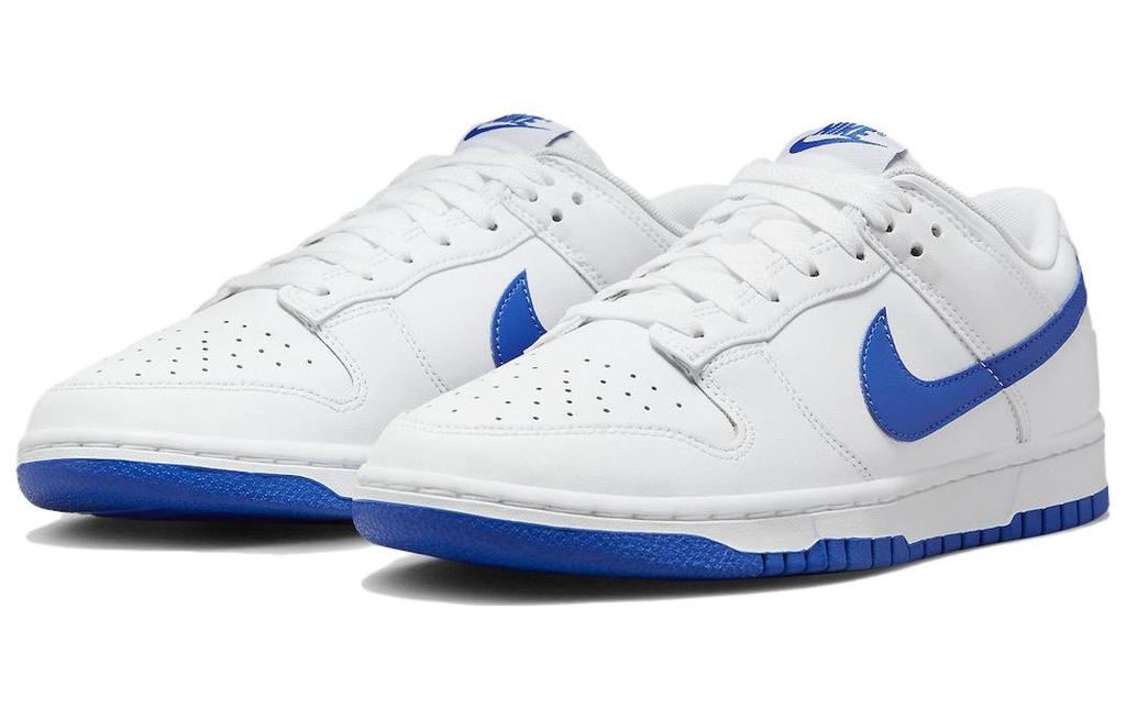 Nike Dunk Low Białe Hyper Royal DV0831-104