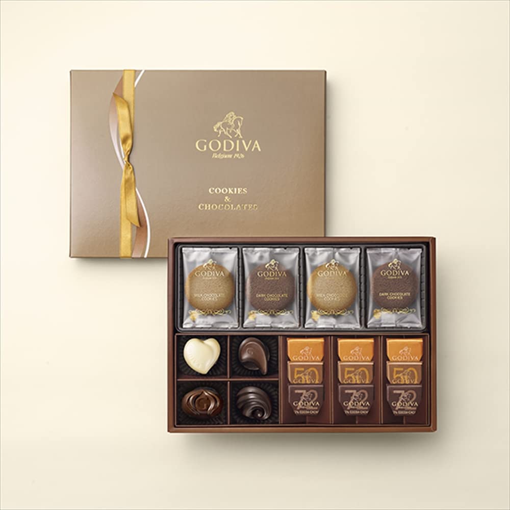 

GODIVA Печенье Шоколадное Ассорти Печенье 13 & (8 / шоколадные конфеты)