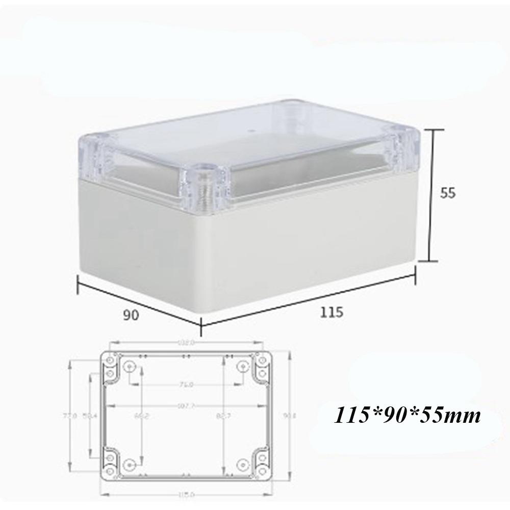 Waterproof Enclosure Cover Transparent Electrical Project Boxes