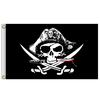 60x90cm Halloween Pirate Flag Skull Flag Polyester Banner Flags And Banners Home Decor Fade Resistant Jolly Roger Flag Decor