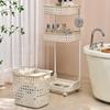 Plastic Multi-Layer Laundry Hamper & Storage Rack