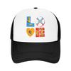 Assyria Assyrian  Mesh Golf Hat Caps Outfit for Unisex Adjustable Baseball Cap MeshBack Cooling Breathable Hats