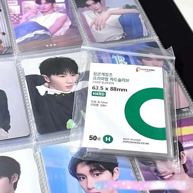 Fotokarten-Binder Fotokarten-Halter Fotoalbum Kartenfolie Kartenschutzhülle Transparent Kratzfrei Fotozubehör