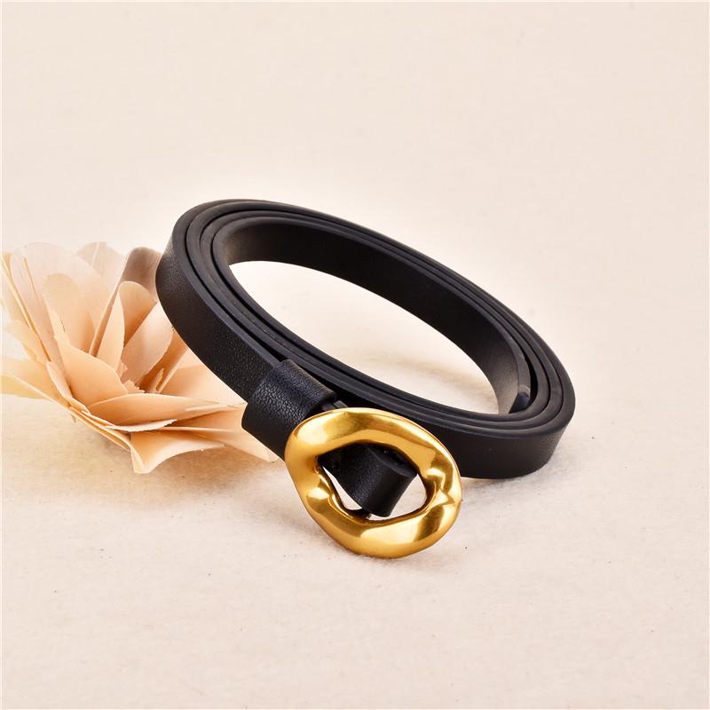 

Женский универсальный ремень из коровьей кожи с узлом - модный аксессуар для платьев и свитеров 100 cm чёрный