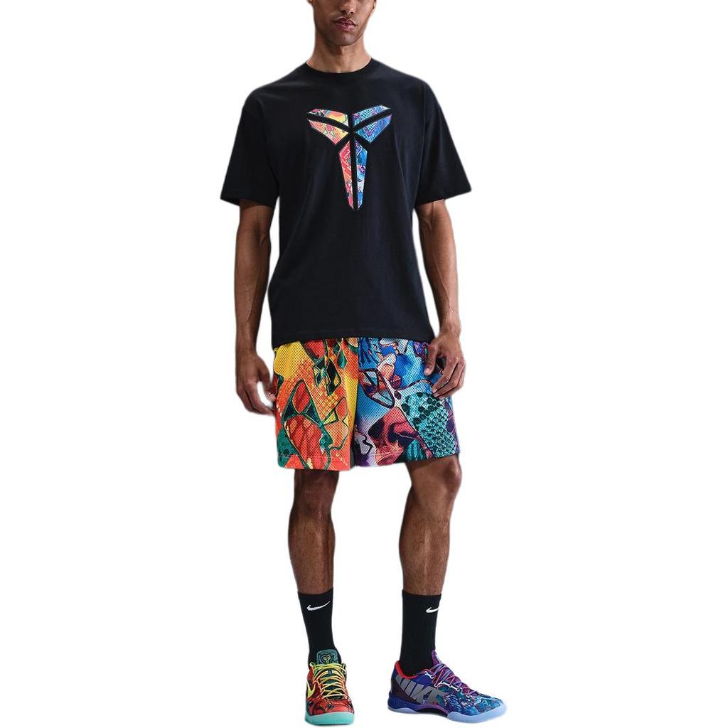 Nike T Shirts Men's Black Crew Neck Moderate HJ3422-010