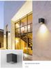 Villa LED Waterproof Wall Lamp for Indoor/Outdoor Spaces: Modern Garden, Courtyard, Hotel, Balcony, Hallway, Corridor.