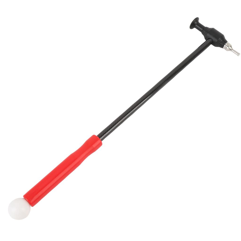 Auto Body Hammer Tools Set Paintless Dent Repair Leveling Hammer with 6 Replacement Heads for Car Dent Repair Red