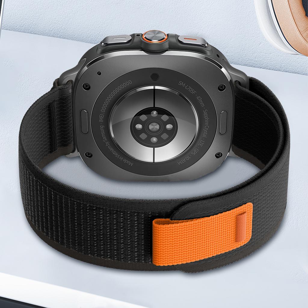 Trail Loop Strap for Samsung Galaxy Watch Ultra 47mm Nylon Bracelet Wristband for Galaxy Watch 8 Ultra 47mm Breathable Belt