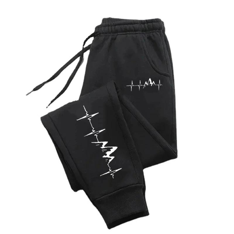 2025 Men's Running Exercise Jogging Pants Men's Casual Fashion Fitness Gym Sports Pants Men's Outdoor Exercise Casual Pants