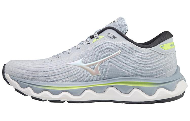 Baskets Mizuno Wave Horizon 6 'Grey' pour Femme 37