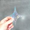 Holographic Window Decals for Bird Strikes - Glass Reminder Anti-Collision Self-Adhesive Stickers - Avoid Birds Hitting Windows, Circle, 25 Pieces