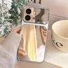 Case for TECNO SPARK Go 3,POP 20 Trending Big Window Cover Mirror Phone Casing