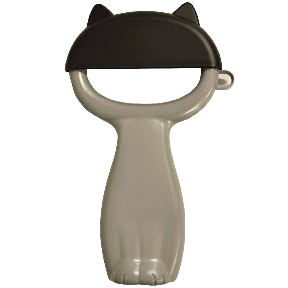 Kai Nyammy Cat Peeler with Made in DH2720 Hat-Shaped Cover, Japan,
