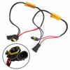 H8 H11 Light Canbus Load Resistor Flicker Can-bus Bypass Wiring Harness Warning Canceler Harness Car Electronics
