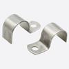 304 Stainless Steel P-type Single Side Pipe Clamp Half Single Hole Thickened Riding Card Throat Hoop Ohm Tube Card M3~M160