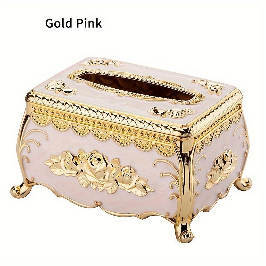 [Luxury Light Creative Drawer Box] European-style Tissue Box, Home Living Room, Coffee Table, Drawer Box, Creative Light Luxury, KTV Paper Drawer