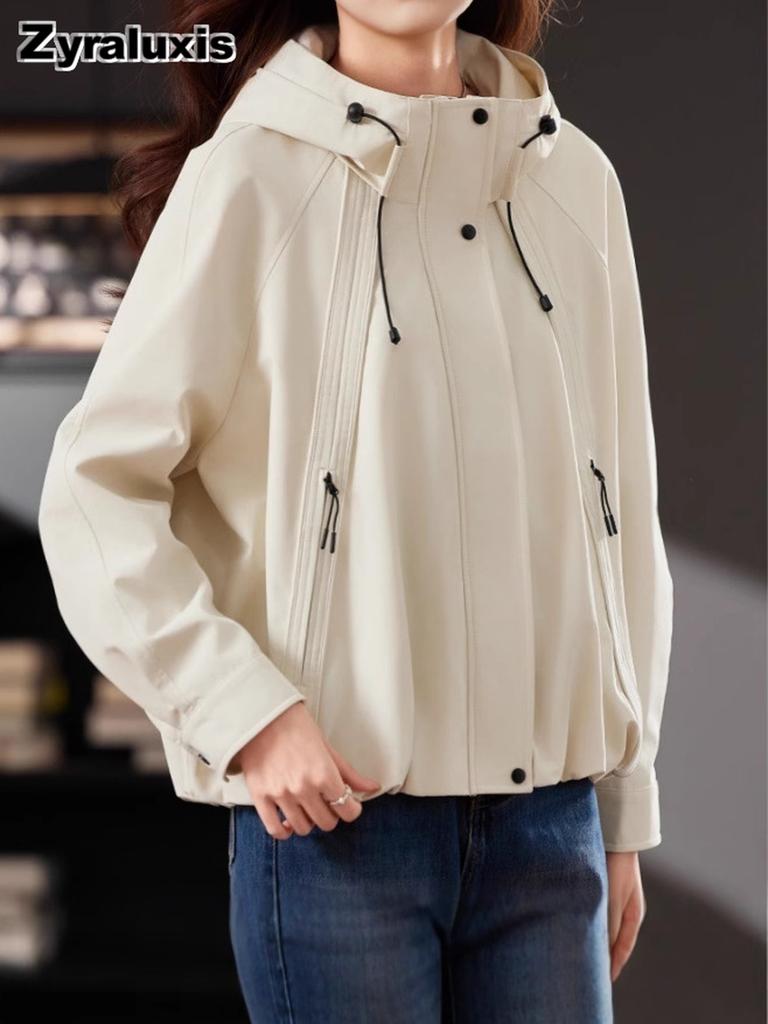 Short Windbreaker Jacket for Women Spring/Autumn Newest Fashion Casual Chic High-End Coat Top