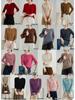 100% Pure Wool Low Neck Sweater for Women 50+, Stylish Solid Color Autumn/Winter Base Layer