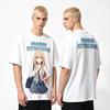 Summer Hot Sale Marin Kitagawa Graphic Cotton T-shirt Unisex Fashion Trendy T-shirt Hip Hop Streetwear Oversized Casual T-shirt