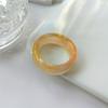 2025 New Temperament Colorful Resin Acrylic Ring For Women Candy Color Round Finger Ring Fashion Jewelry Gift