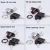 16/19mm Furniture Desk Draw Pedestal Lock Office Home Filing Cabinet Lock 2 Keys Fixed Locks Furniture Hardware Door Hasps