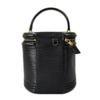 LOUIS VUITTON Epi Cannes Vanity Handbag black Women used
