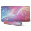 Colored Light Wave Pattern Vinyl Desk Mat 120X60 Cm