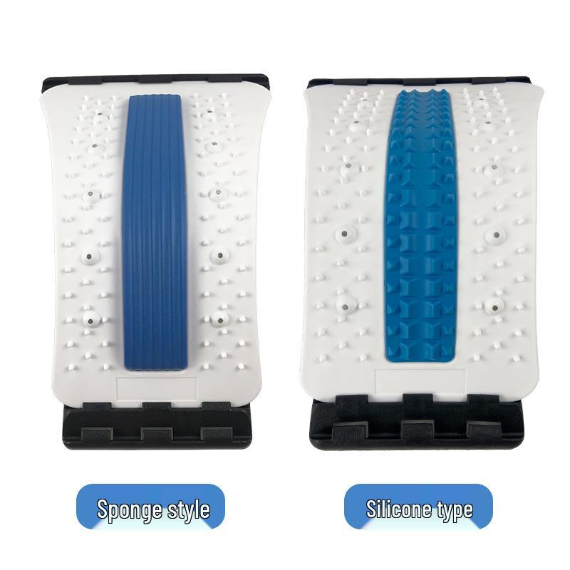 

Magnetic Acupuncture Lumbar Massager & Back Support Cushion Cotton Pads + 4-Level Base (English Guide)