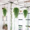 Artificial Plants Plastic Hot Sale Eucalyptus Camellia Wedding Christmas Home Outdoor Garden Wall Wreath Festival DIY Gift Decor