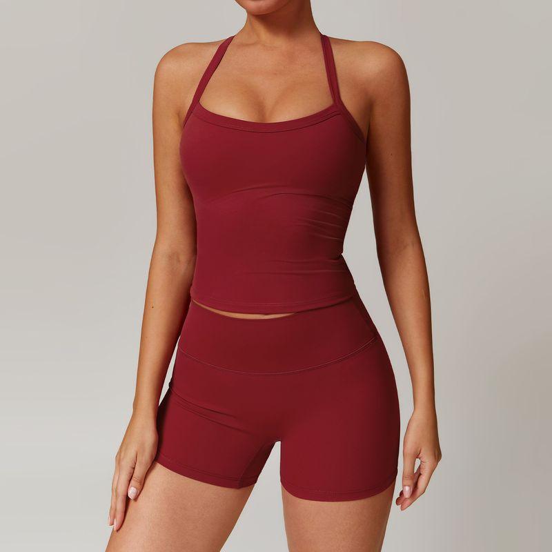 Guangzhou Zechuang Clothing Co., Ltd. European and American Tight Sanding Yoga Suit Quick-Drying Workout Clothes Winter Outdoor