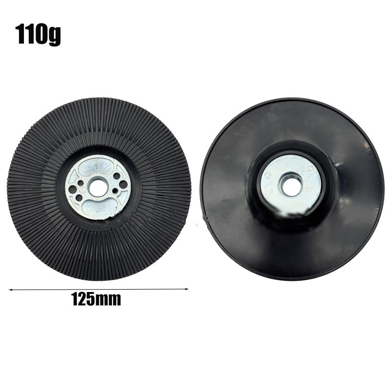 1 Pcs Sanding Disc Backing Pad Grinder Attachment For Angle Grinders Power Tools Accessories Dedicated Steel Paper Tray