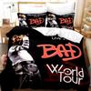 Michael Jackson Bedding Set Single Twin Full Queen King Size Musical Genius Bed Set Teenager Bedroom Duvet Cover Sets 011
