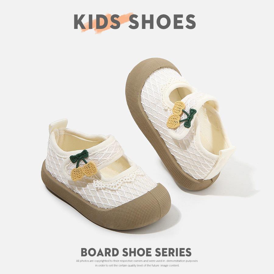 Frühling/Sommer Leinwand Baby Lauflernschuhe - Niedliches Prinzessinnen-Design für Kleinkind-Mädchen & Kleinkinder 2026