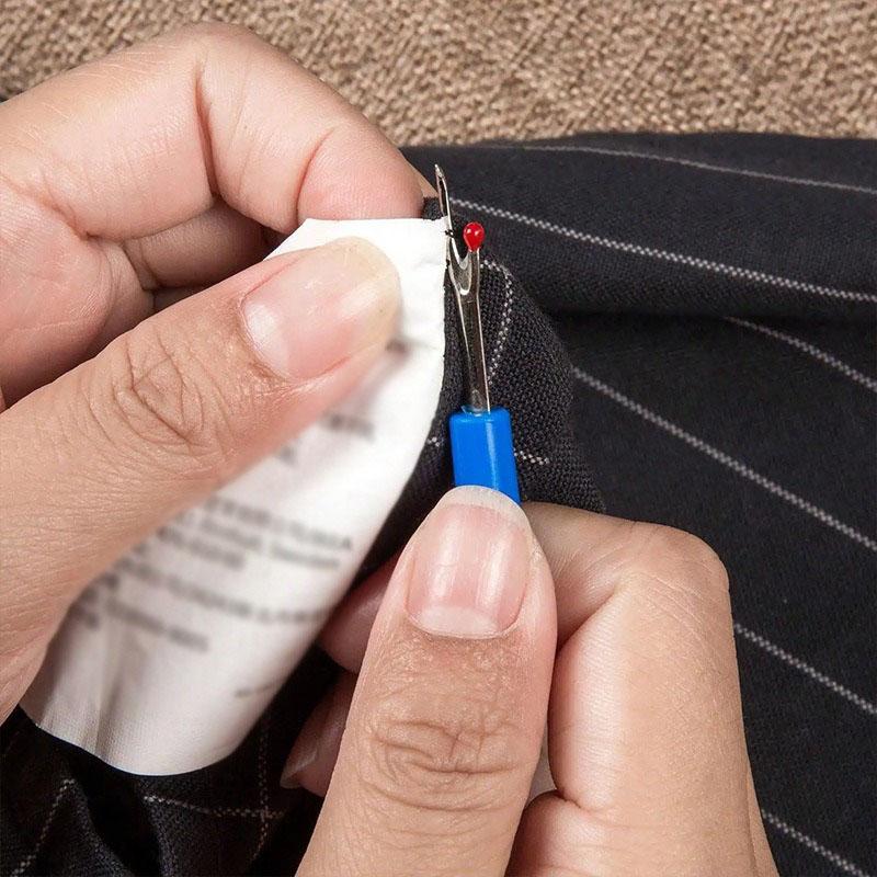 5PCS/SET Sewing Seam Ripper Kit Blue DIY Plastic Handle Seam Stitch Ripper Unpicker Remover Beginner Home Repair Embroidery