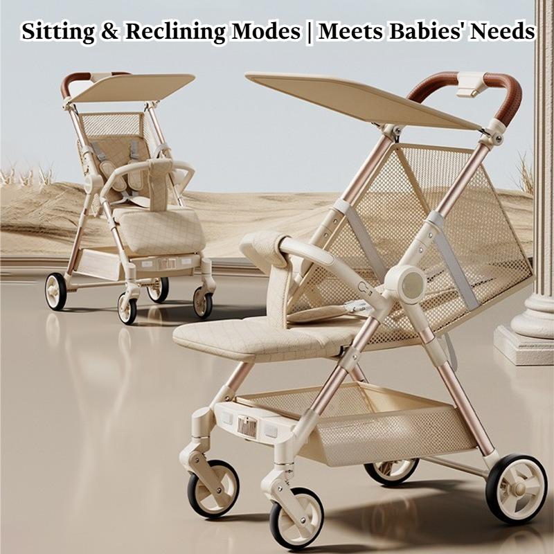 Baby Walking Artifact Cart Foldable Baby Walking Travel Umbrella Car Can Be Made Reclining Pocket Car Baby Baby Light and Compact