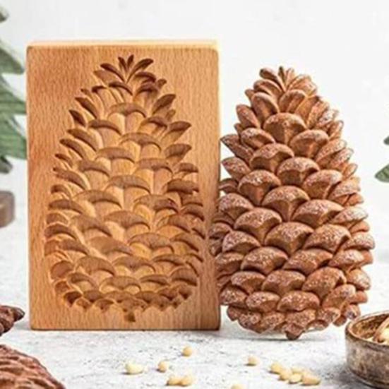 

Деревянная форма для печенья ручной работы, креативная форма, безопасное для пищевых продуктов разнообразие дизайнов тиснения для печенья, пряников