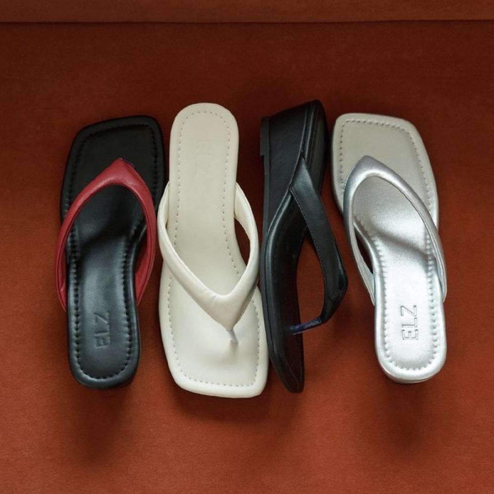 Elizabeth Stuart Women Summer Wedge Flip Flop Ebal165342