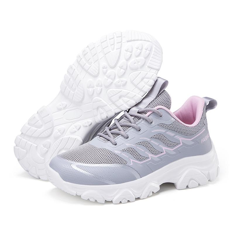 Fashion High Quality Leather Hiking Shoes Durable Outdoor Sport Men Trekking Leather Shoes Lace-Up Climbing Hunting Sneakers