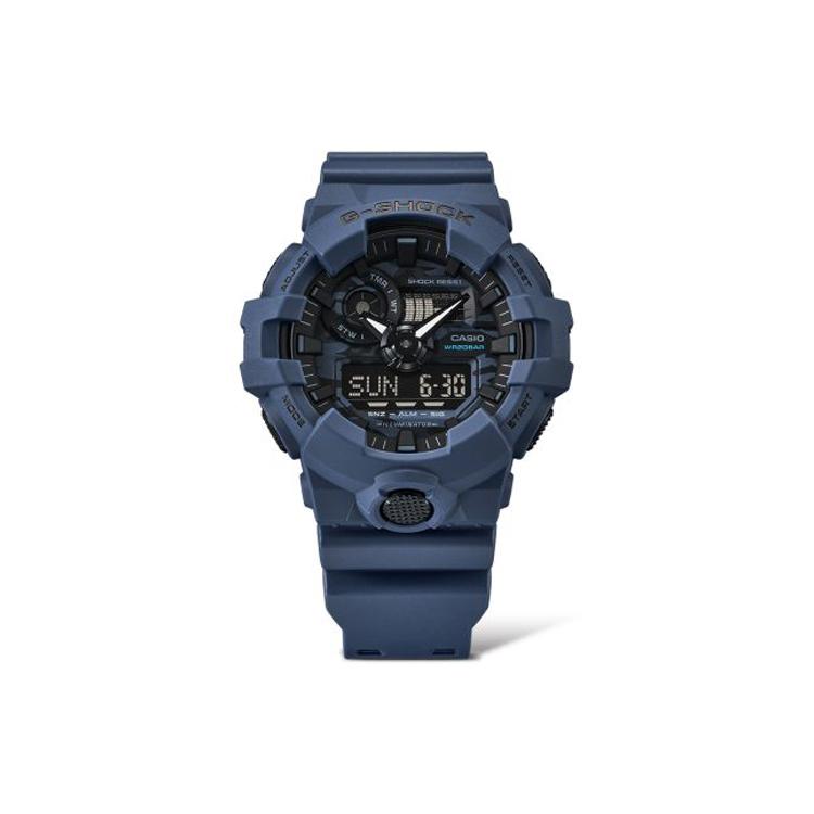Casio Men Liquid Crystal/Analog Dual Display Series Watch GA-700CA-2APR